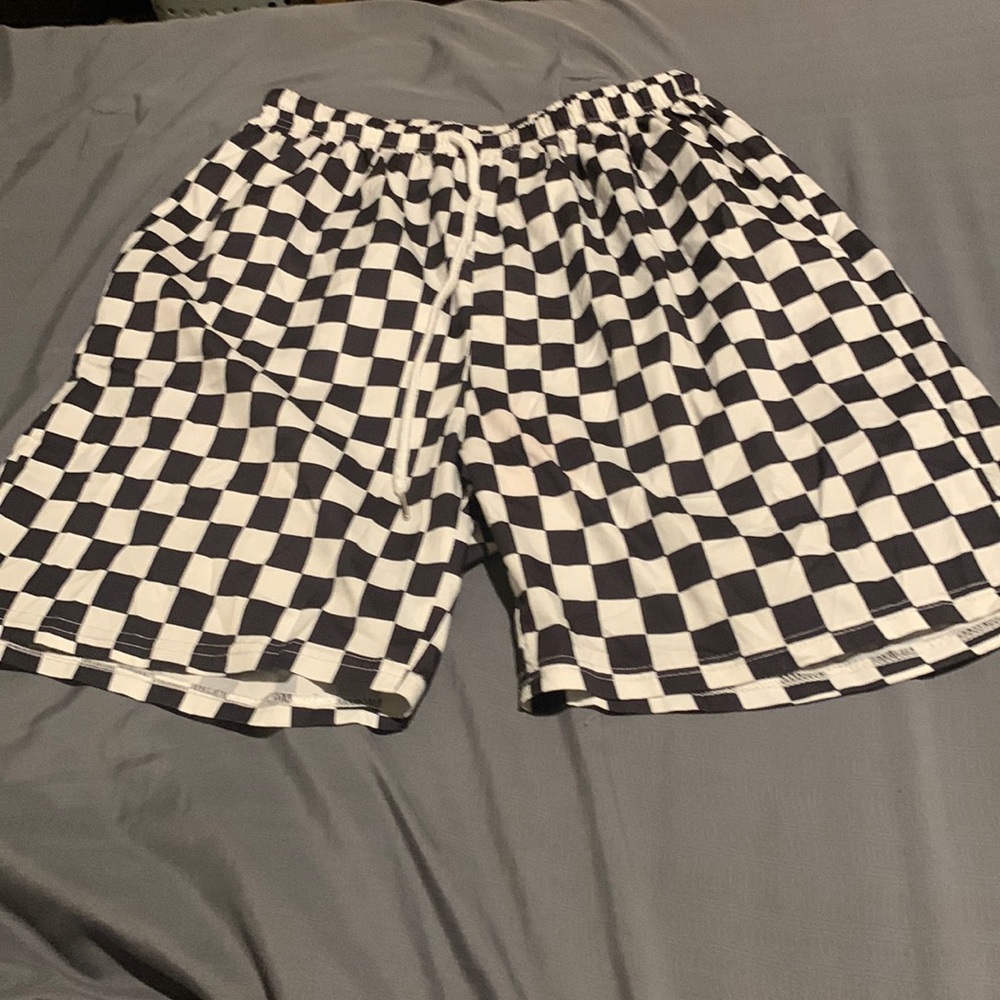Shein Checker Shorts